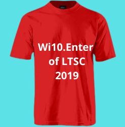 Tshirt  logo: Wi10.Enter of 219 LTSC