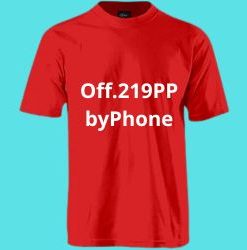 Tshirt logo: Off.219PP_byPhone