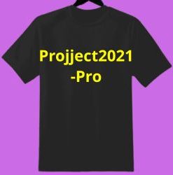 Tshirt logo: Projject2021-Pro