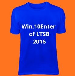 Tshirt logo: Wi.10Enter of 216 LTSB