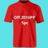 Tshirt logo: Off.2016PP 5pc