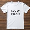 Tshirt logo: SQL SV_217-Std