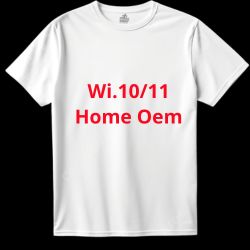 Tshirt logo: Wi.10/11Home Oem
