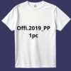 Tshirt logo: Offi.2019_PP 1pc