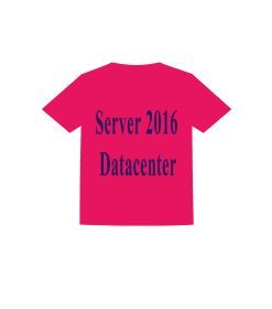 football Uniform with logo: server 2016 Datacenter