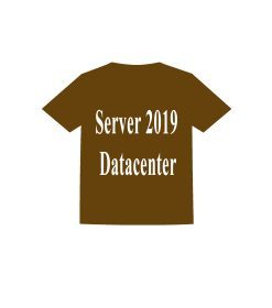 football Uniform with logo: Server 2019 Datacenter