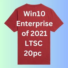 football Uniform with logo: Win10- Enterprise of 2021/2022 LTSC 20pc