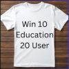 football Uniform with logo: Win 10 Education 20 User