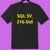 Tshirt logo: SQL SV_216-Std